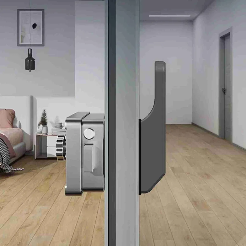 Serrure de porte intelligente à empreinte digitale et code - Modèle X5