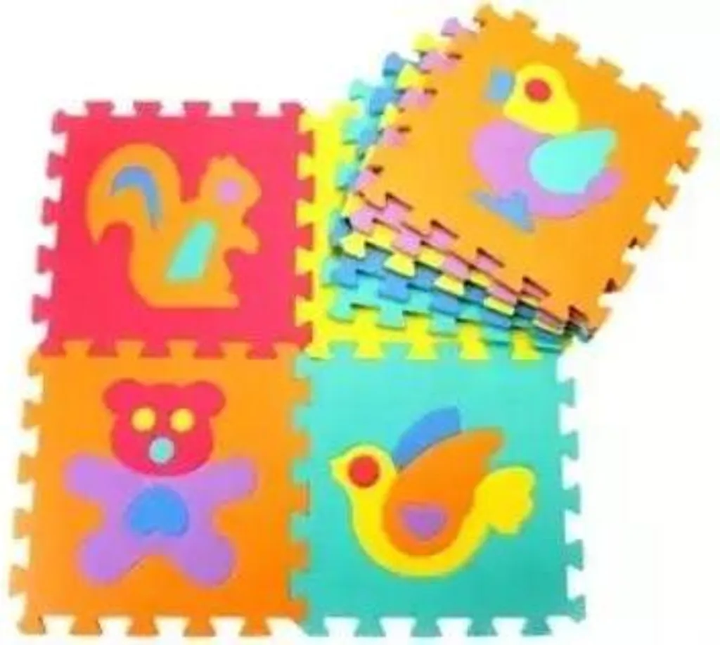 Tapis d'animaux en mousse pour chambre de bébé et éveil à la maison