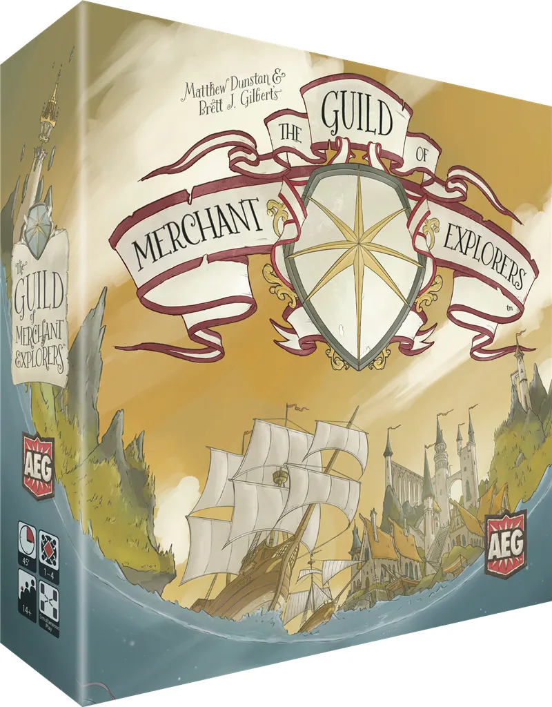The Guild of Merchant Explorers jeu de plateau de stratégie ENG Edition