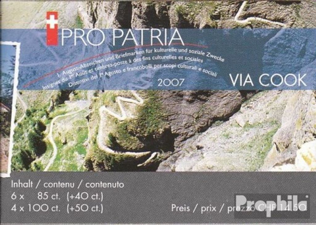 Briefmarken Schweiz 2006 Mi MH0-148 (kompl.Ausg.) Produktbild 
