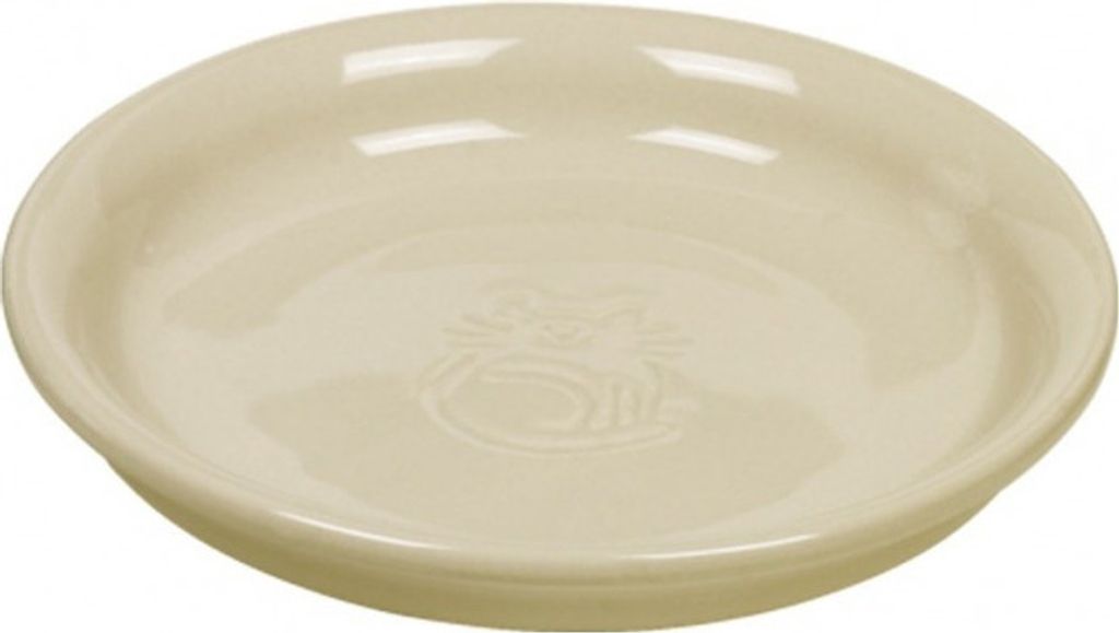 Nobby Cat ceramic milk dish, Mačka, Keramický, Béžová, Obrázok produktu 