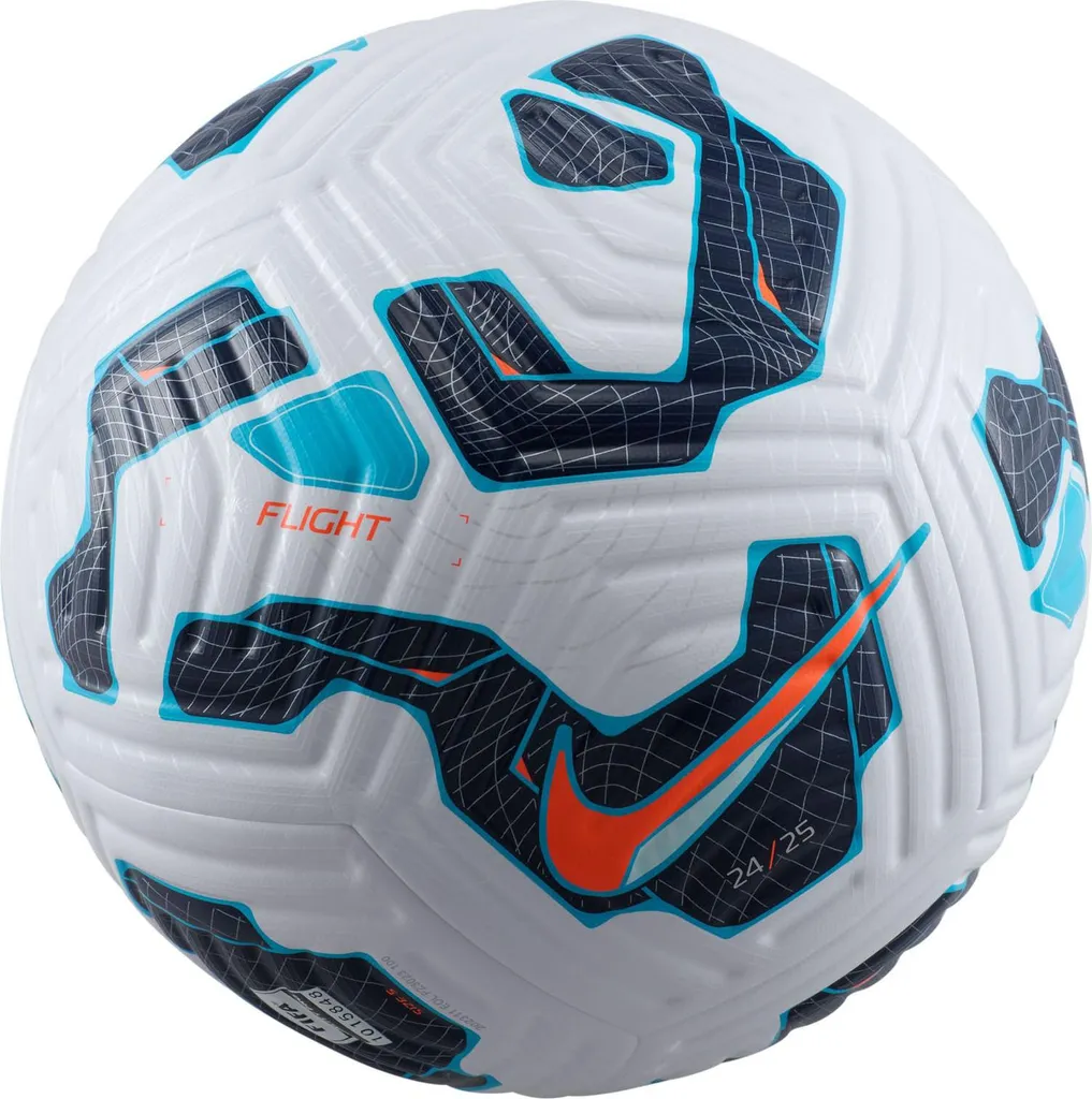 Ballon de Foot Nike Flight Officiel Taille 5 pour Match et Entraînement