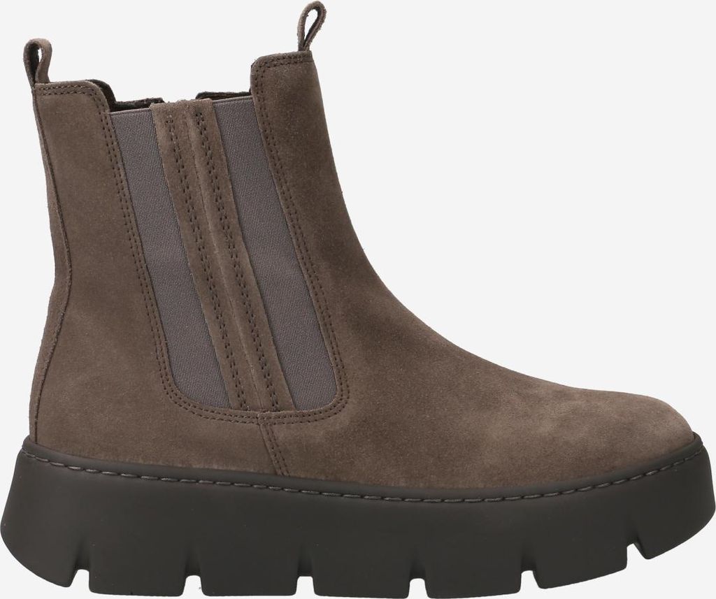 Gabor 3.743.10, Stiefeletten in Grau für Damen, Größe 43