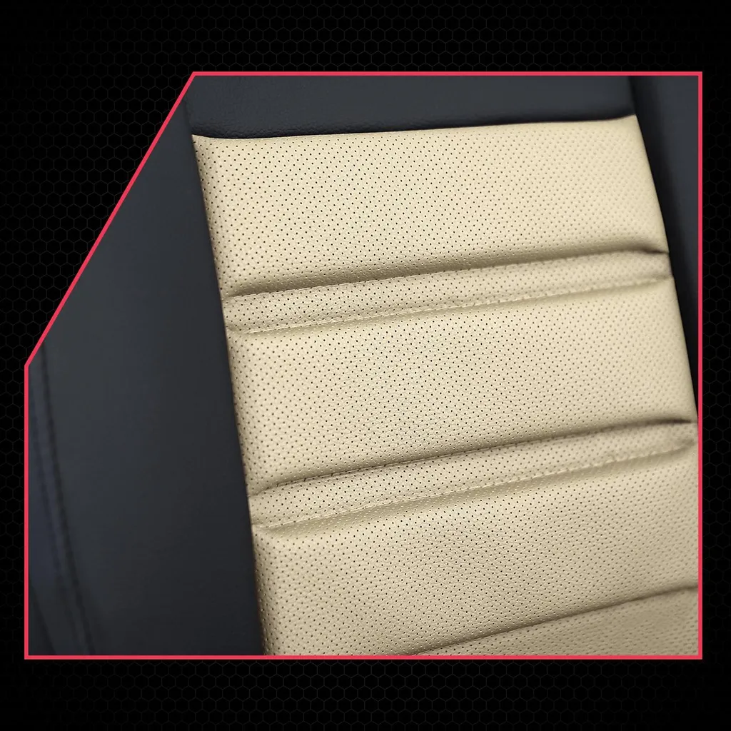 Coprisedili auto Coprisedili universali Coprisedili per VW Touareg Beige