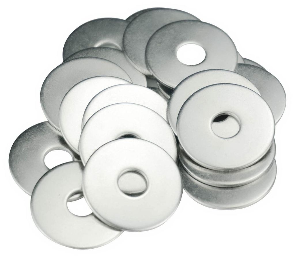 20 Stück M8 Edelstahlringe A2 V2A 304 Gehäusescheiben M8 x 30 mm Metallringe für Schrauben, Muttern und Gewindestangen