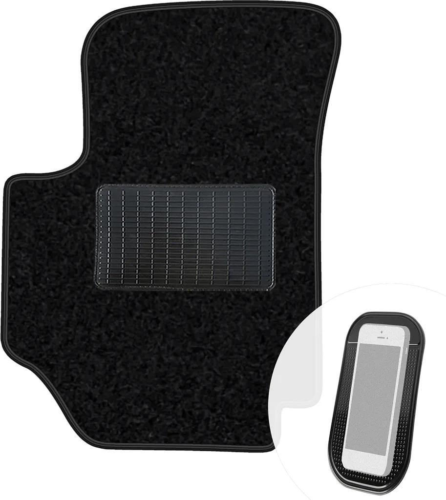 Ricambio Tappetino Guida Fiat Croma 2005-2011 | Velluto Nero Qualità