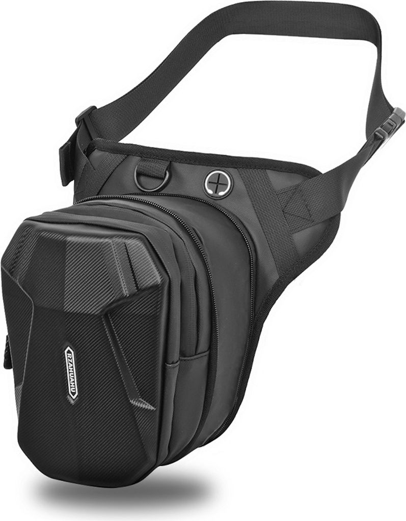 Motorrad-Beinseitentasche, Leggings-Hüfttasche, Umhängetasche, wasserdicht, spritzwassergeschützt, geeignet zum Wandern, Reisen, Angeln und Radf...