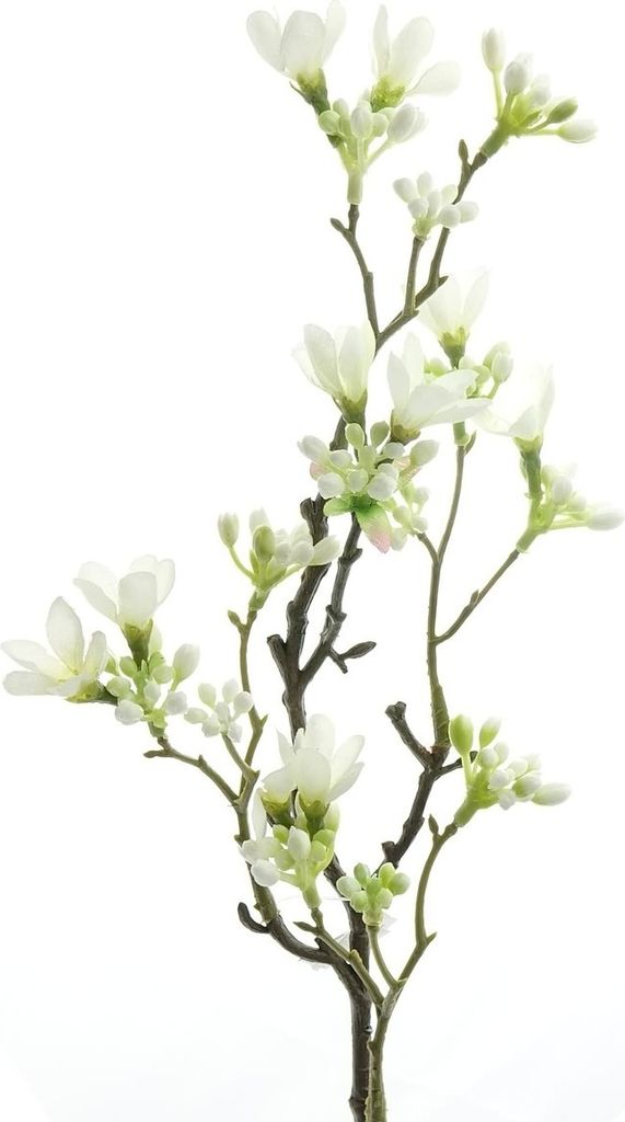GASPER Scheinquittenzweig Weiß 51cm - Kunstblumen Produktbild 