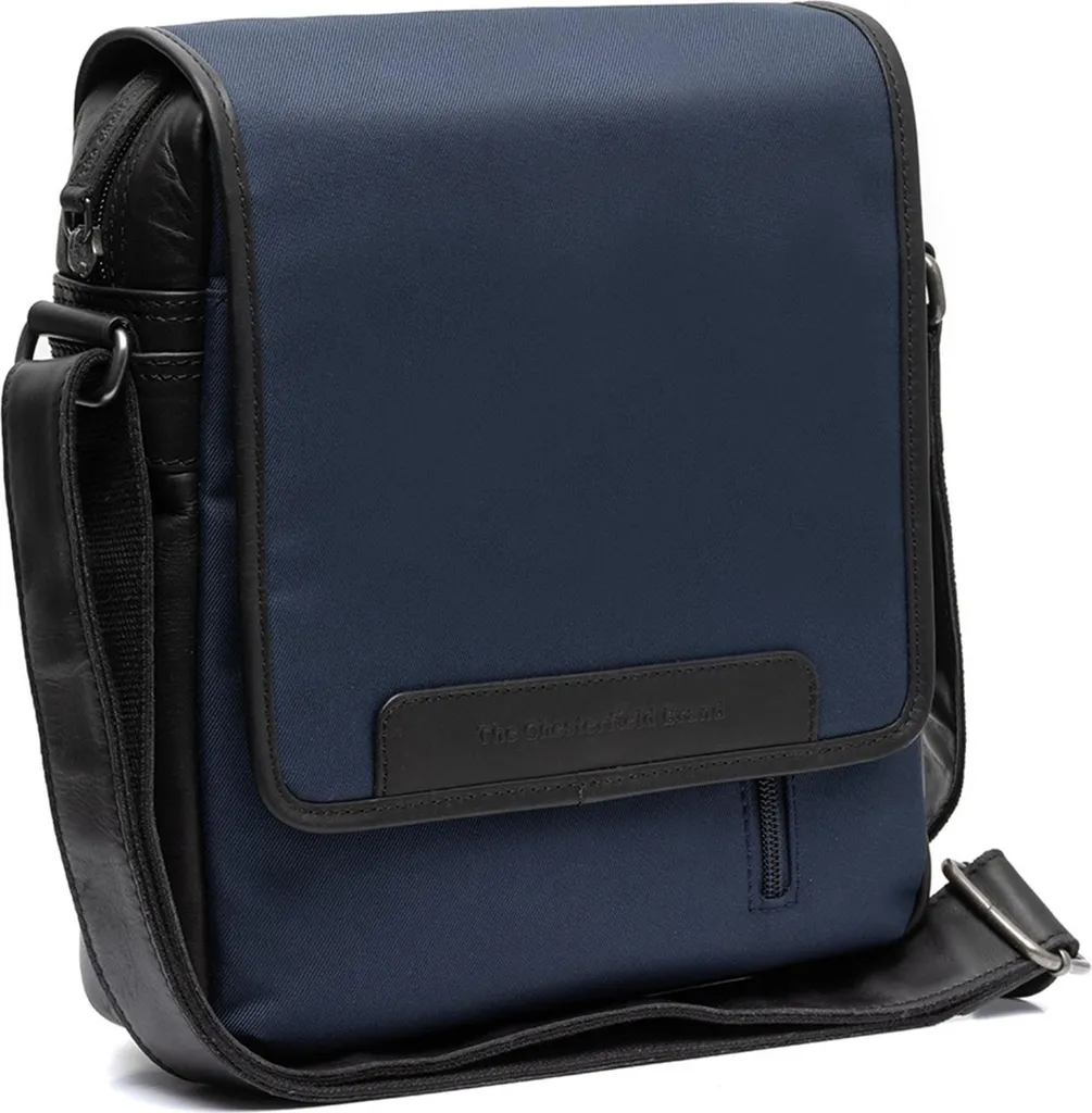 Sac Bandoulière Femme Mikeli en Cuir Bleu Marine The Chesterfield Brand