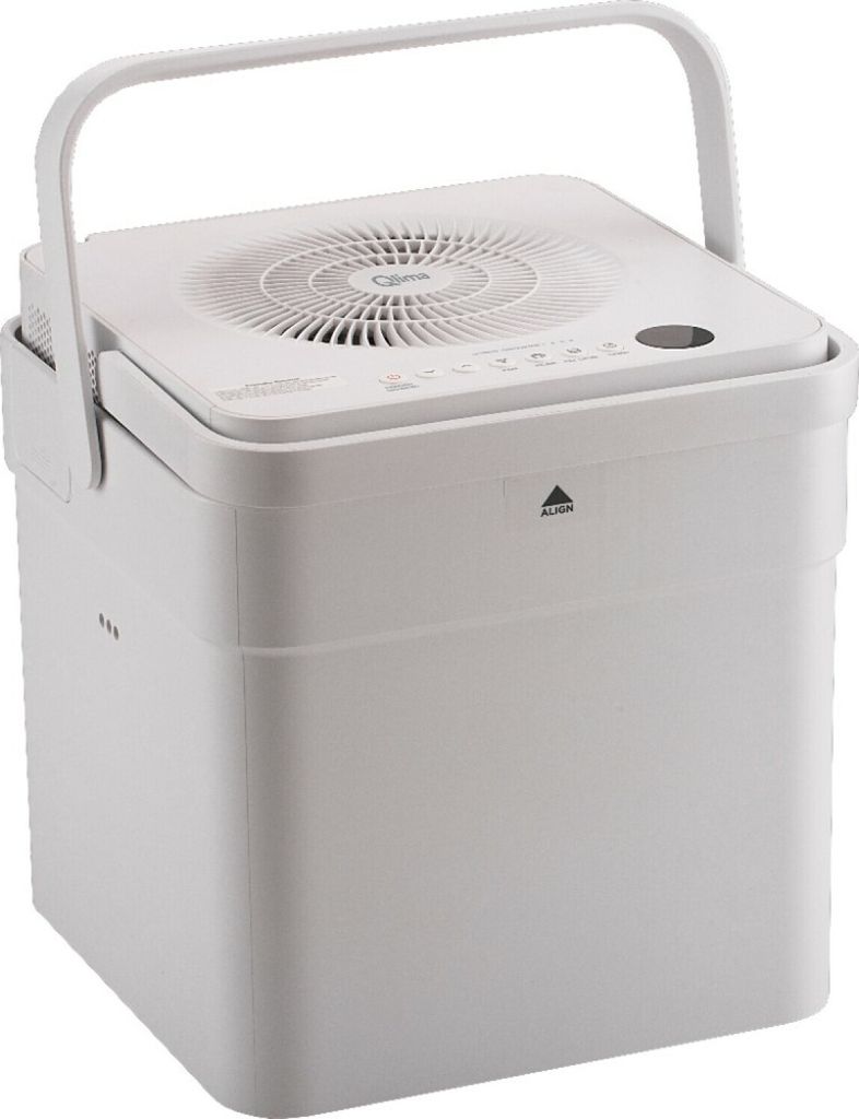 EOL Qlima Luftentfeuchter D 720 Cube - Tankgrösse 12L - Waeschetrocknung | Raumentfeuchter | Bautrockner | Luftreiniger