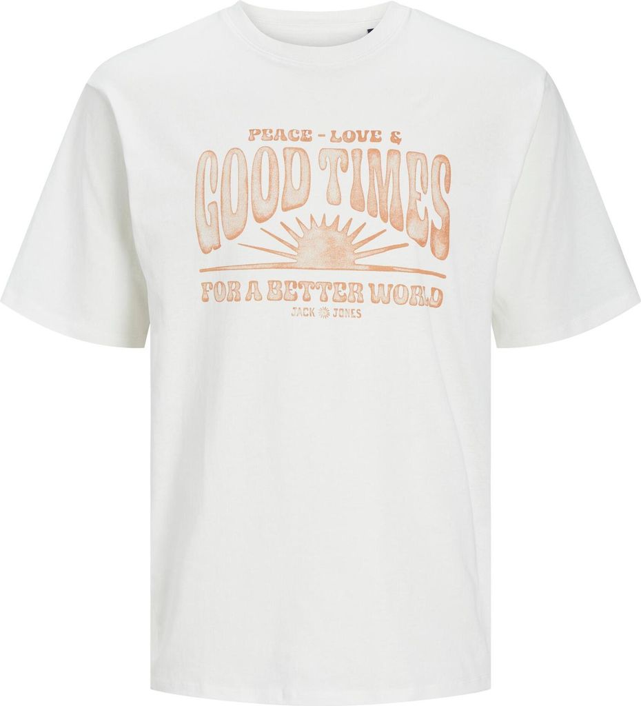 Jack & Jones T-Shirt HIPPY Kurzarmshirt