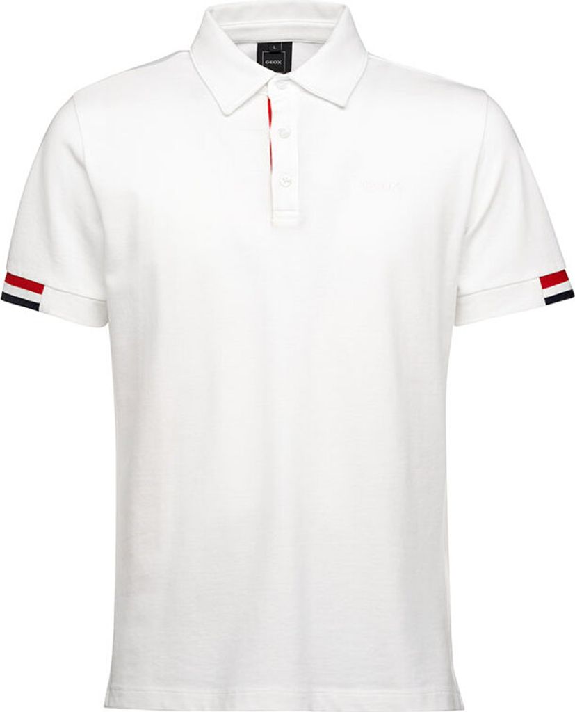 Geox Piquet 2 Kurzarm-poloshirt Weiß M Mann Weiß M