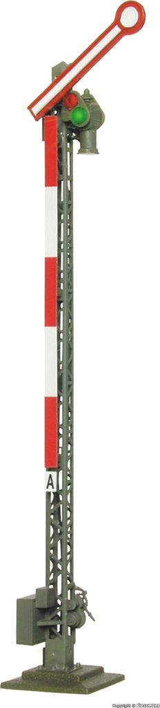 Viessmann H0 Form-Hauptsignal, einflügelig (alte blaue Produktbild 