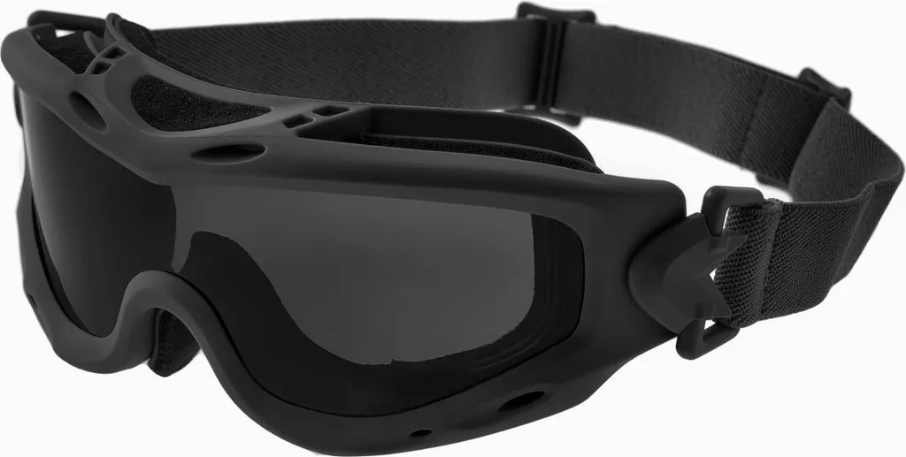 Lunettes Wiley X Spear SP293B tactiques avec 3 écrans amovibles noirs