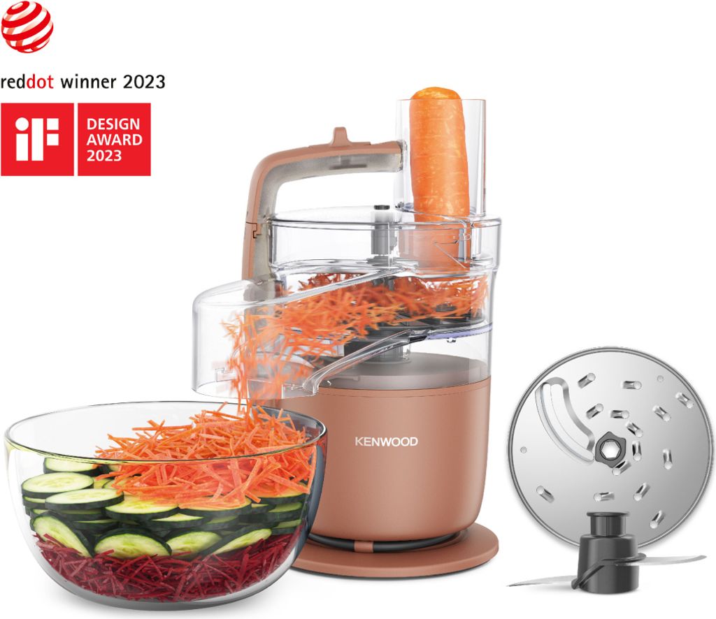 Kenwood FDP22.130.RD MultiPro GO Robot de cuisine compact Image du produit 