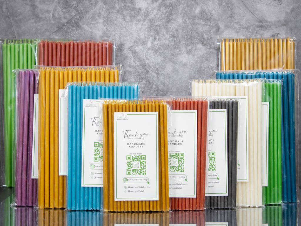 Candele Profumate Lunga Durata Candele Pillolari Bolsius Rustiche Bianche - Confezione Da 4, 60 Ore Di Durata Candele Pilastro - Foto 3