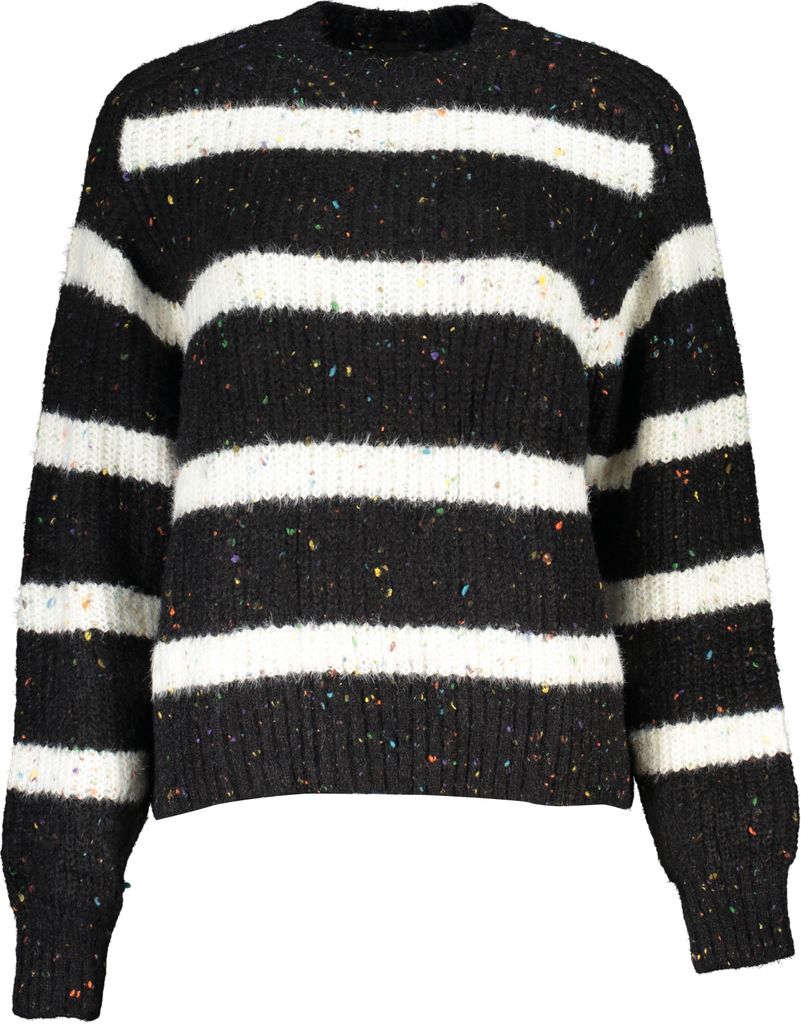 DESIGUAL SCHWARZER DAMENPULLOVER : Farbe - Schwarz, Größe - M Größe: M Farbe: Schwarz