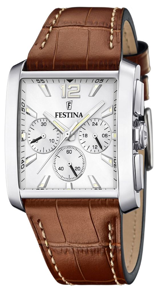 Zegarek męski FESTINA 20636/1 brązowy klasyczny Zdjęcie produktu 
