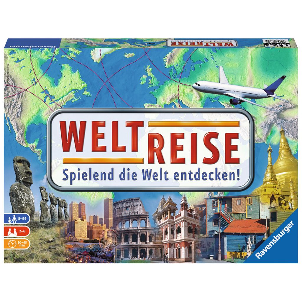 Ravensburger 26332 - Weltreise Produktbild 