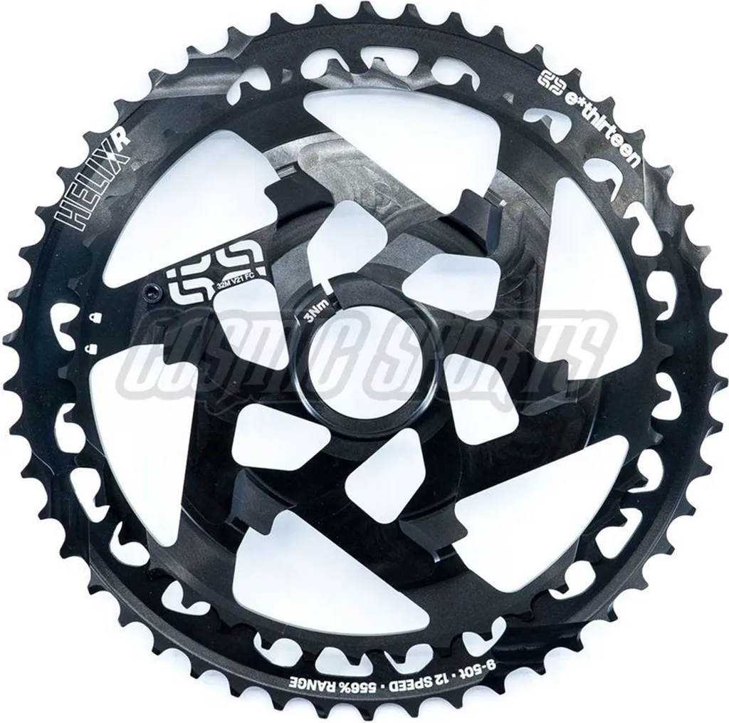 Améliorez votre VTT avec le Helix Race Cluster e*thirteen 11 vitesses Gris Mat - 4