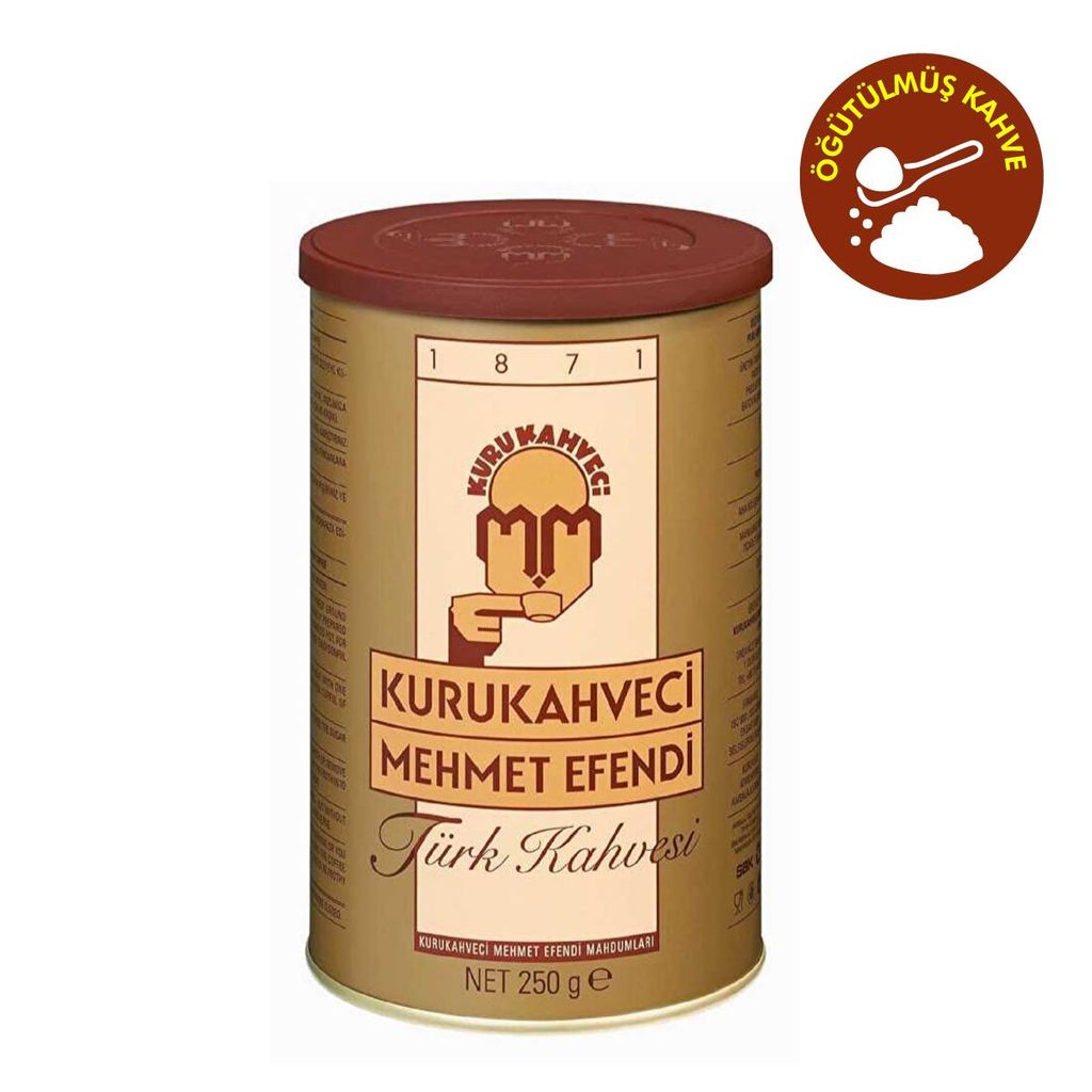 A can of Turkish coffee.