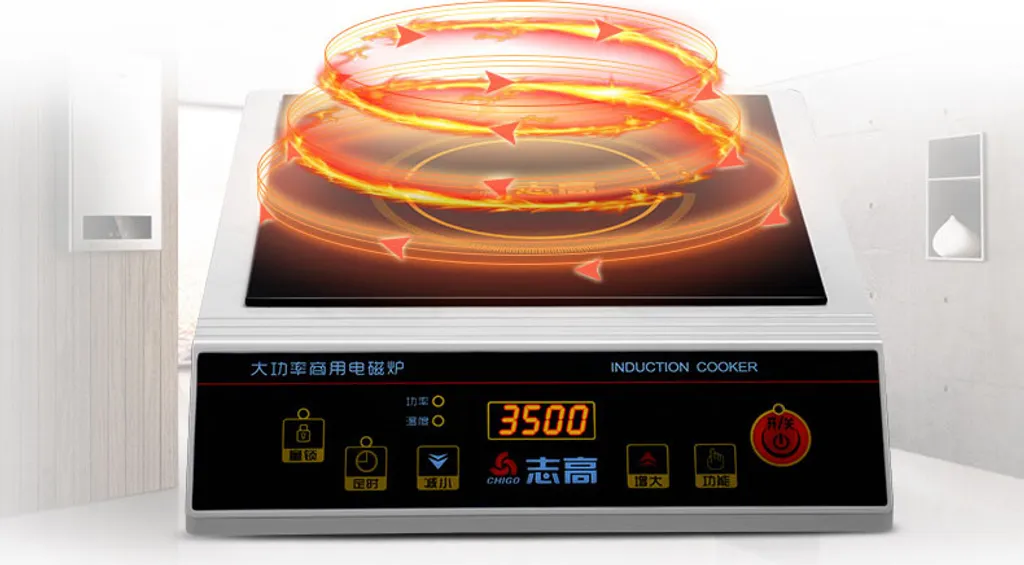 Plaque de cuisson induction 3500W avec sécurité enfant et Sensor-Touch - 3