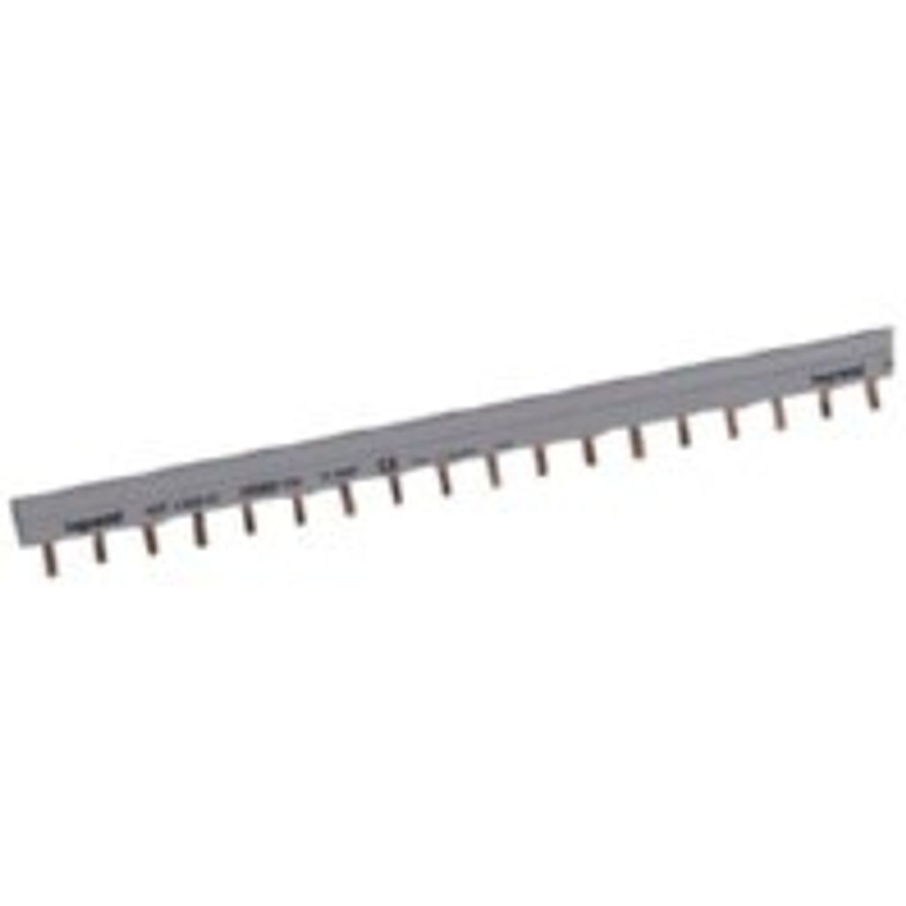 Legrand Stiftkammschiene, 3-polig, 1 m, 16 mm 404943