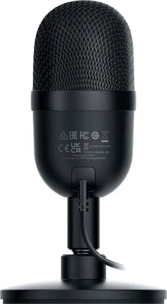 Microphone USB Razer Seiren Mini Noir Idéal pour Podcast et Streaming - 2