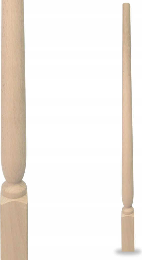 Baluster - Geländerpfosten - 90 cm - Buchenholz - Produktbild 