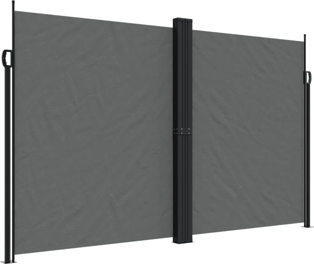 vidaXL Bočná výsuvná markíza antracit 200x600 cm Obrázok produktu 