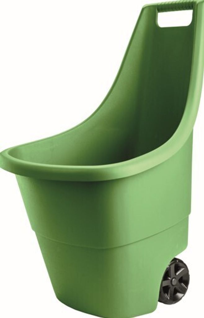 KETER Chariot De Jardin Easy Go Breeze - 50 Litres, Robuste Et Léger, Noir