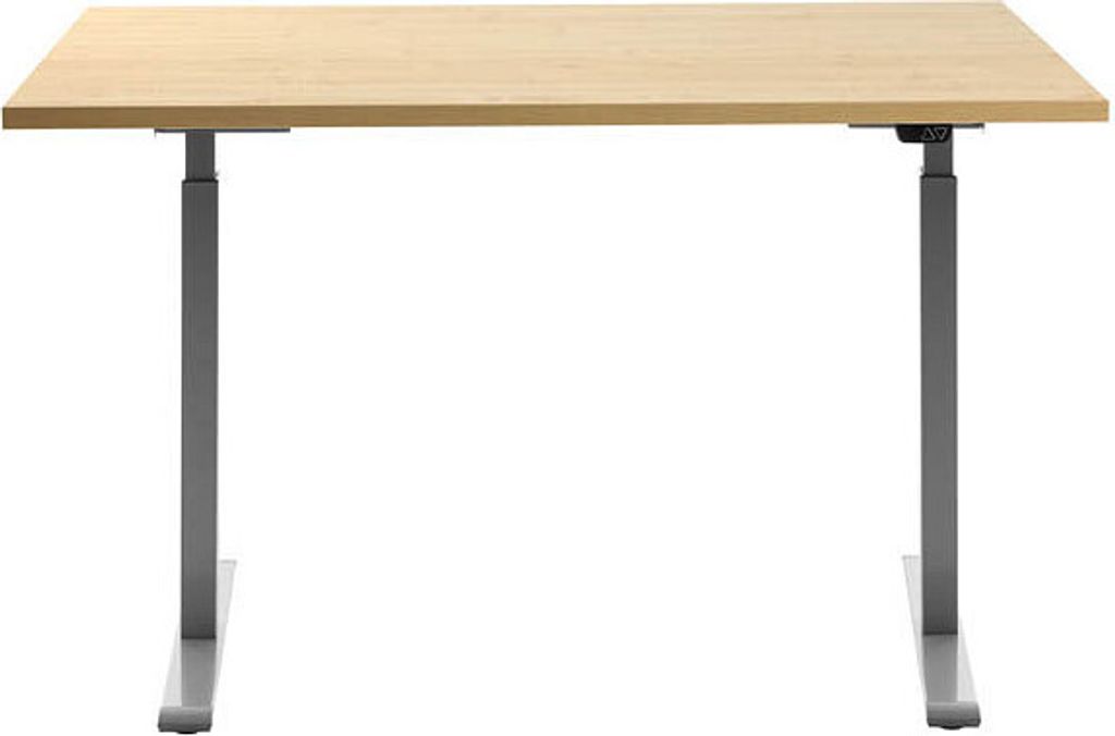 Topstar Sitz-/Steh-Schreibtisch, (B)1.200 mm elektr. höhenverstellbar Ahorn