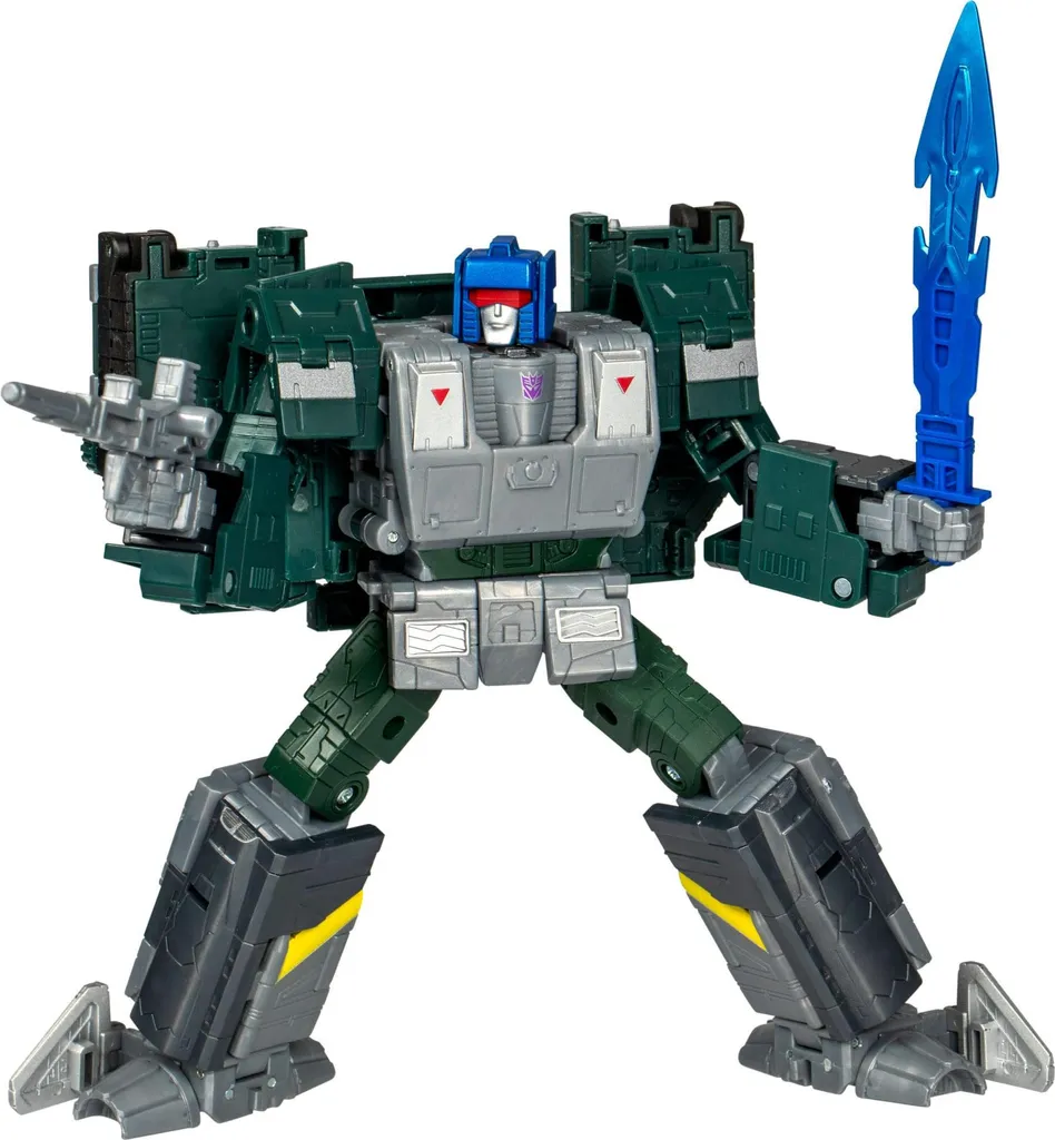 Transformers Overcharge Leader Class 19 cm : Robot Robuste et Articulé G1