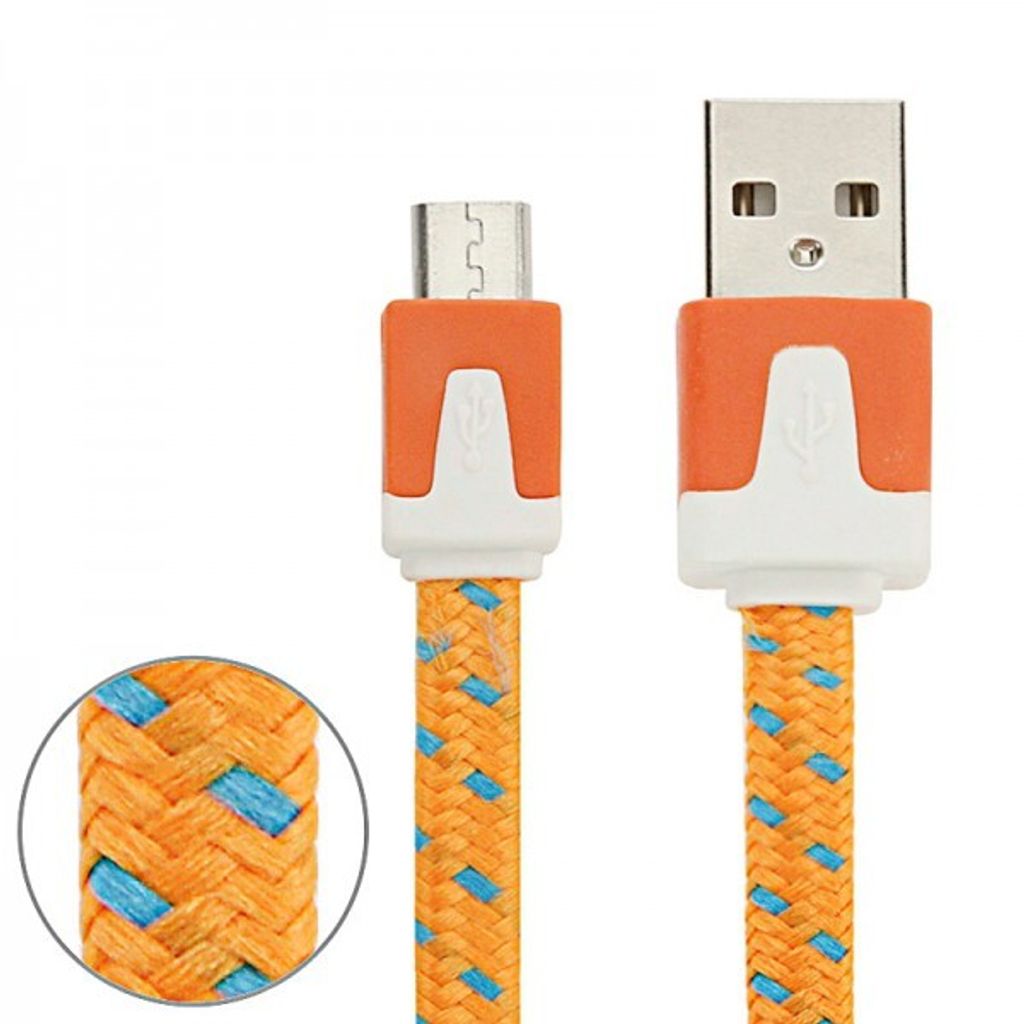 Micro USB Datenkabel Ladekabel Farben 3 m für Handys Tablet Kabel Laden Zubehör