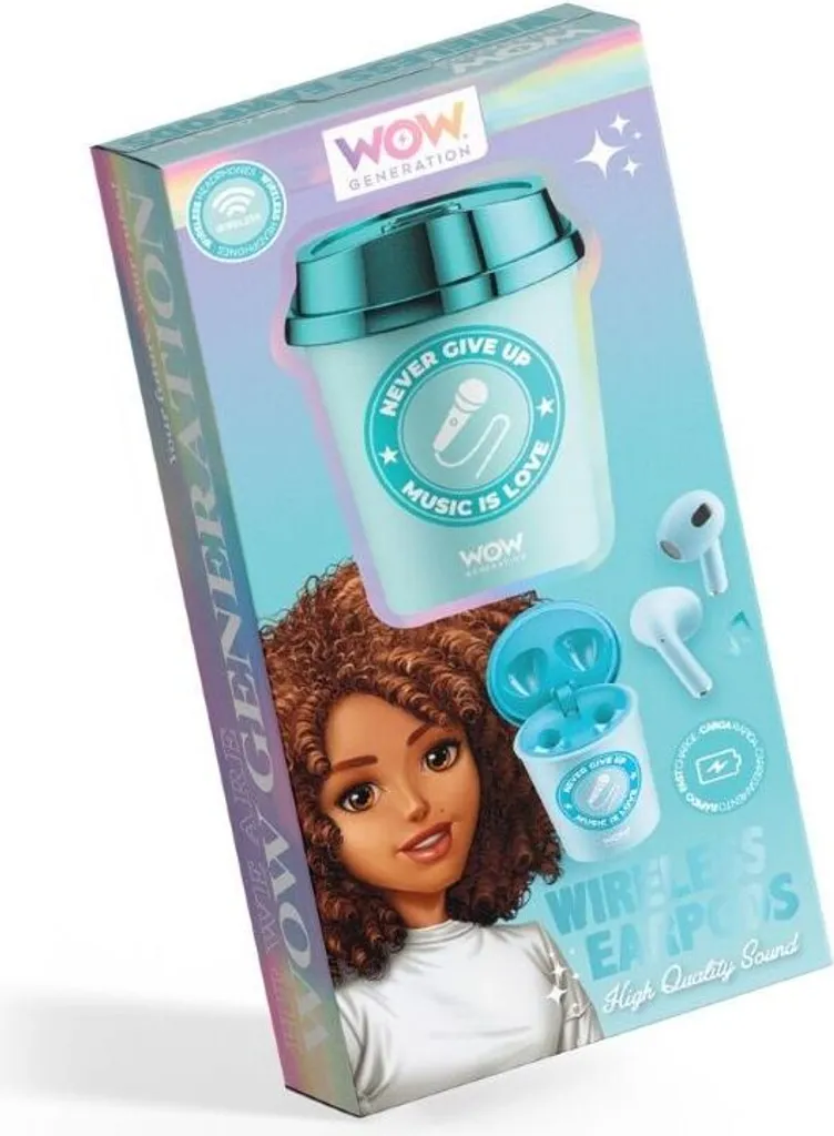 Casque Bluetooth pour Tablette et Smartphone WOW Generation Filles