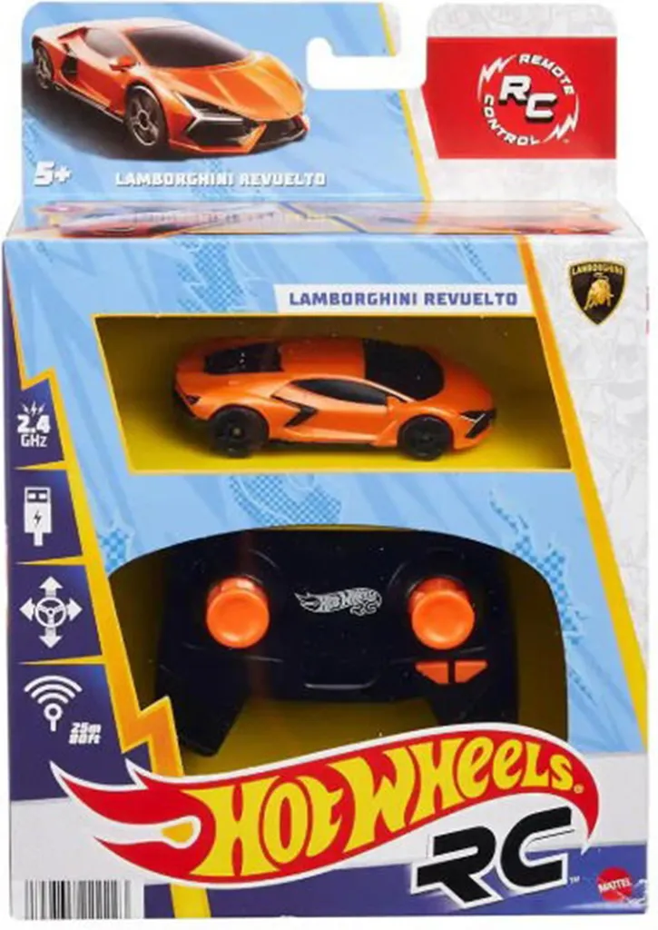 Hot Wheels RC Lamborghini Revuelto 1:64 HWW55 - Auto Radiocomandata Elite