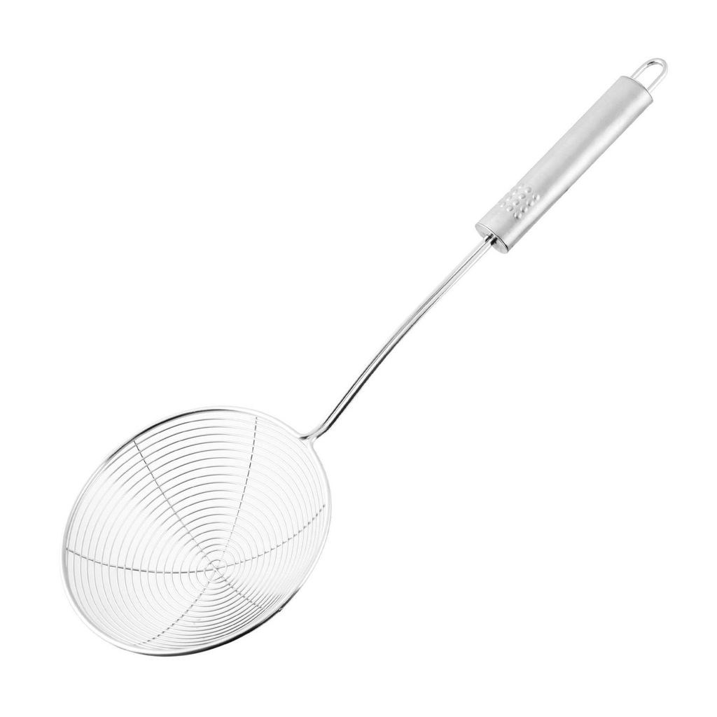 Fackelmann Abseihlöffel 38 cm OVALGRIFF, Schöpflöffel aus Produktbild 