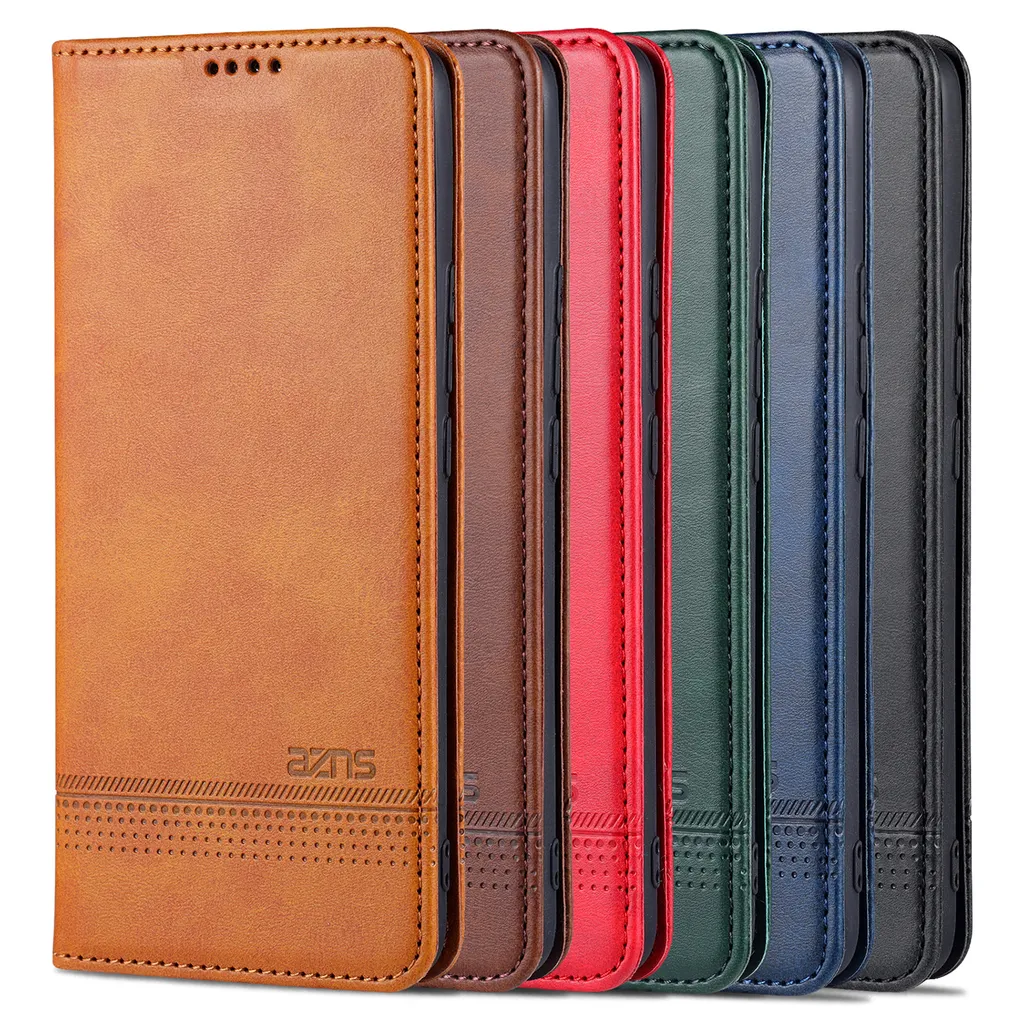 Custodia Flip Xiaomi Mi 11 Ultra: Portafoglio in Pelle Verde e Supporto - 7