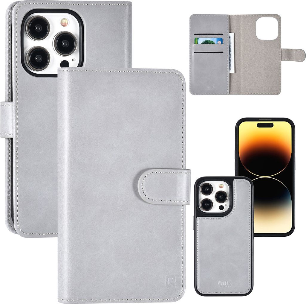 UNIQ Accessory iPhone 14 Pro Book type case - Card holder - Produktbild 