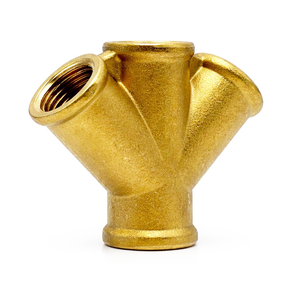Druckluftkupplung Stecknippel Stecker Druckluft Tülle Schnellkupplung NW7,2 (Verteiler | 3 Abgänge | G 1/2")