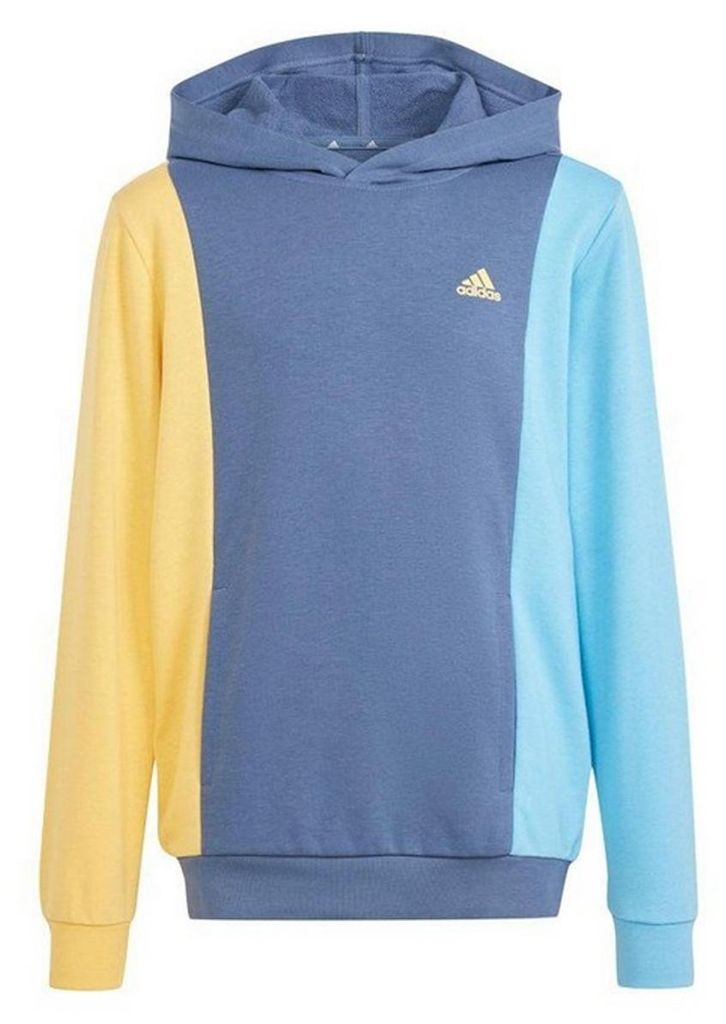 Adidas - Kapuzenpullover für Kinder PP5751 (140) (Blau/Gelb)