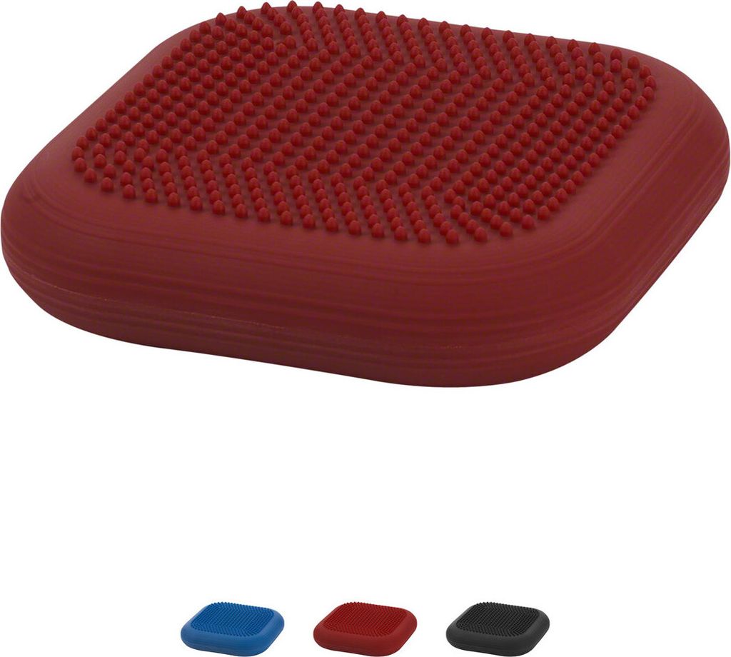 TOGU Dynair Balancekissen Cardo Sitzkissen Balance Trainer mit Noppen 32x32 cm