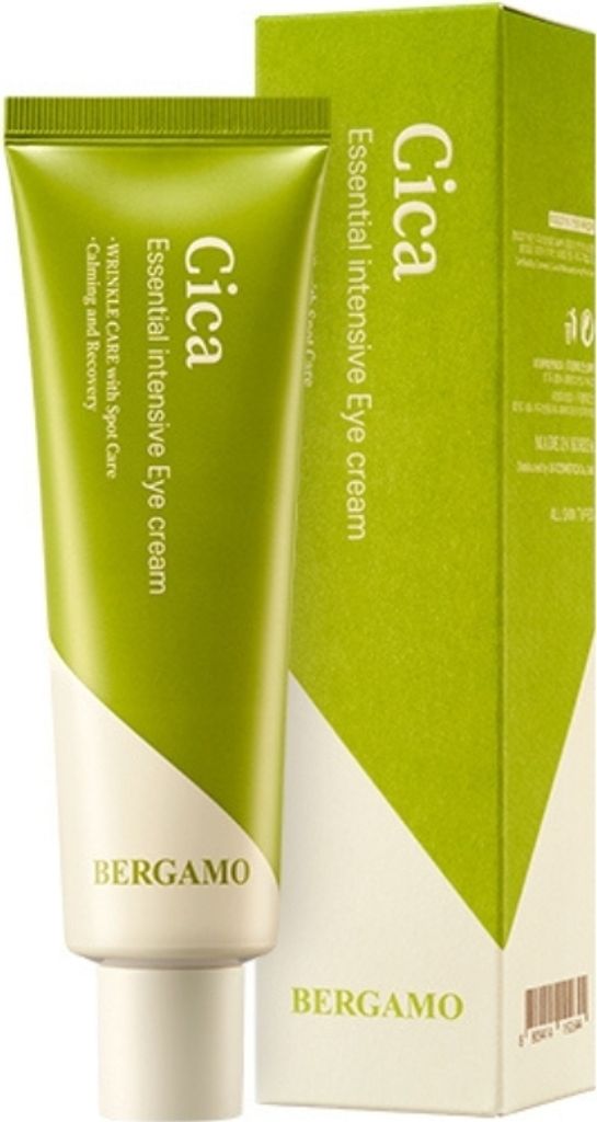 Bergamo Cica Augencreme 100g - Straffende & Feuchtigkeitsspendende Augenpflege mit Centella Asiatica, Reduktion feiner Linien, Intensive Hydratatio...