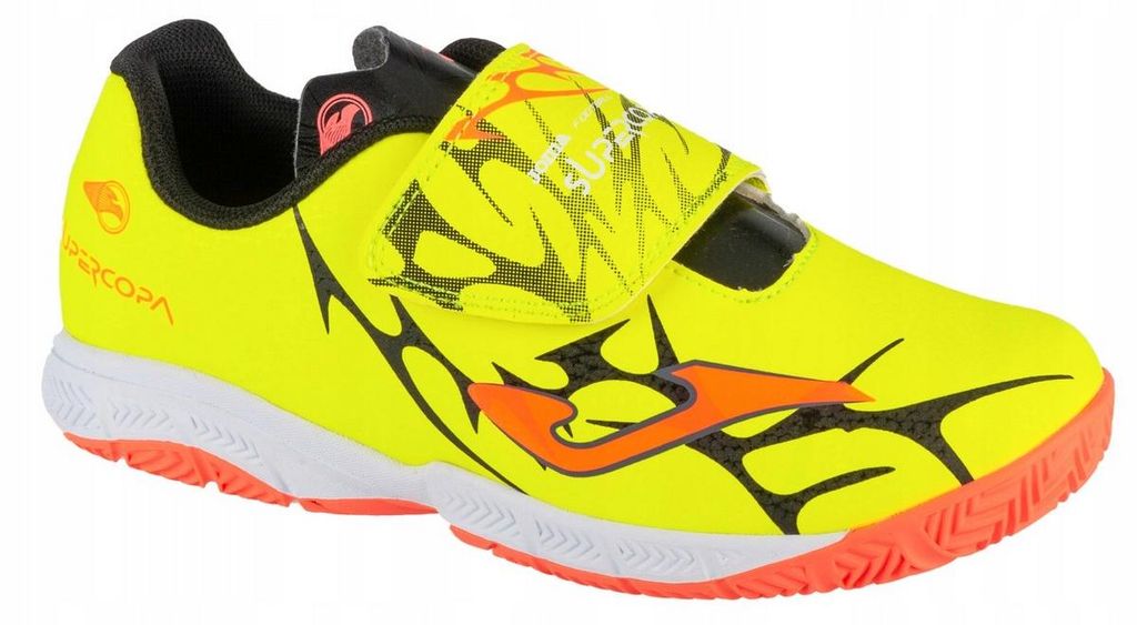 Joma - Kinder Hallenfußballschuhe "Super Copa" PP6893 (32 EU) (Gelb)