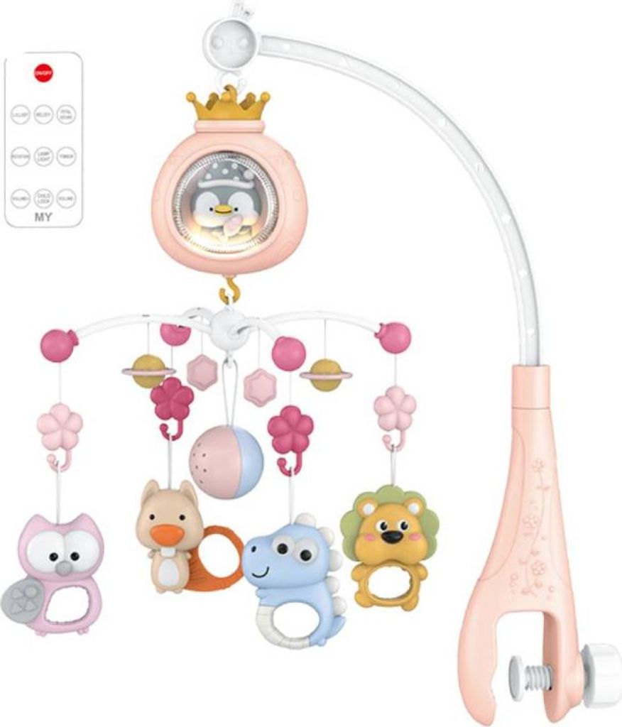 Mobile Baby Mobile Pinguin-Projektionsmobile für Kinderbett Produktbild 