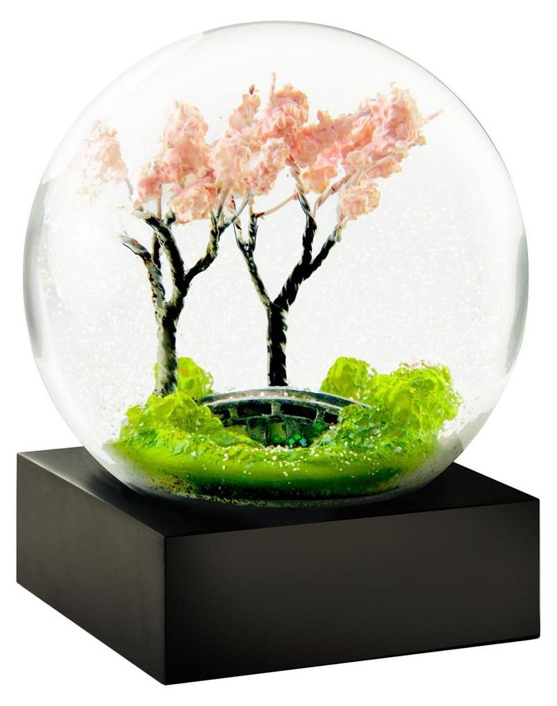 Schneekugel 'Frühling', 10 cm Durchmesser