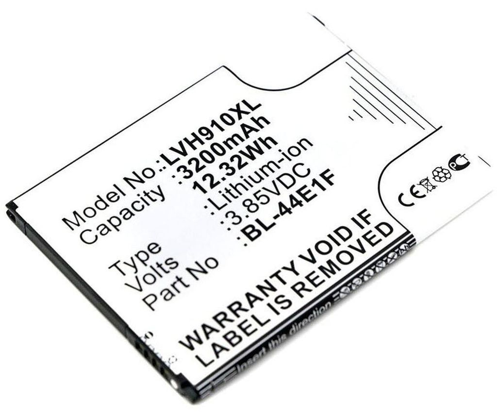 Akku für LG Electronics V20 Li-Ion 3,85 Volt 3200 mAh Produktbild 