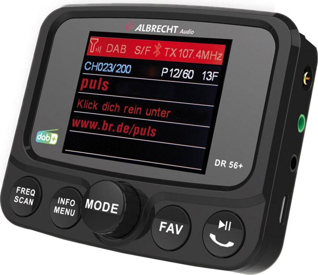 Adattatore Audio Albrecht Dab+ Dr56+ Immagine del prodotto 