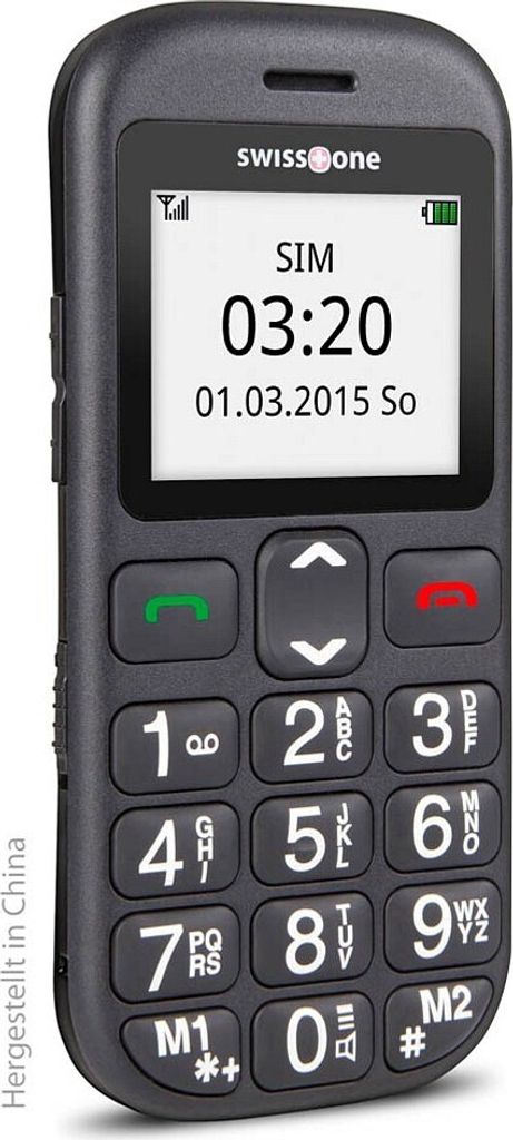 mobilný telefón swisstone BBM 320C s veľkým tlačidlom Obrázok produktu 17