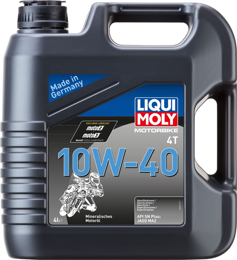 LIQUI MOLY Motorbike 4T 10W-40 Motoröl 4 l Produktbild 